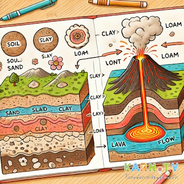 การเปลี่ยนแปลงของดินและการเกิดภูเขาไฟ